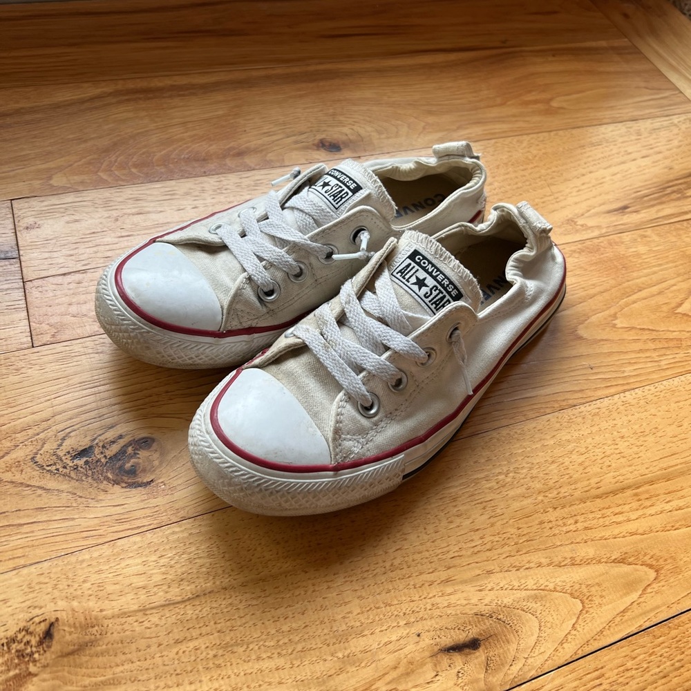 White Converse